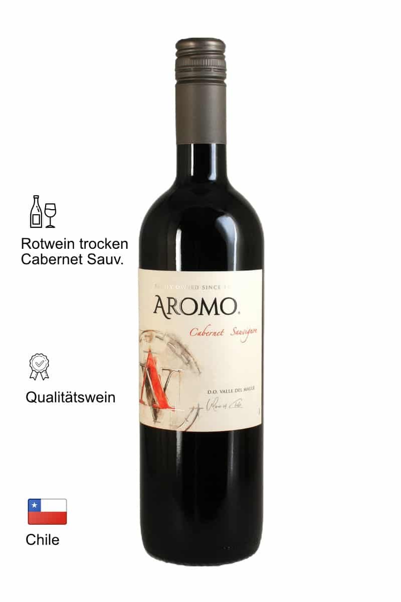 2021 Cabernet Sauvignon Rotwein Trocken – Aromo – Maule Valley – Chile