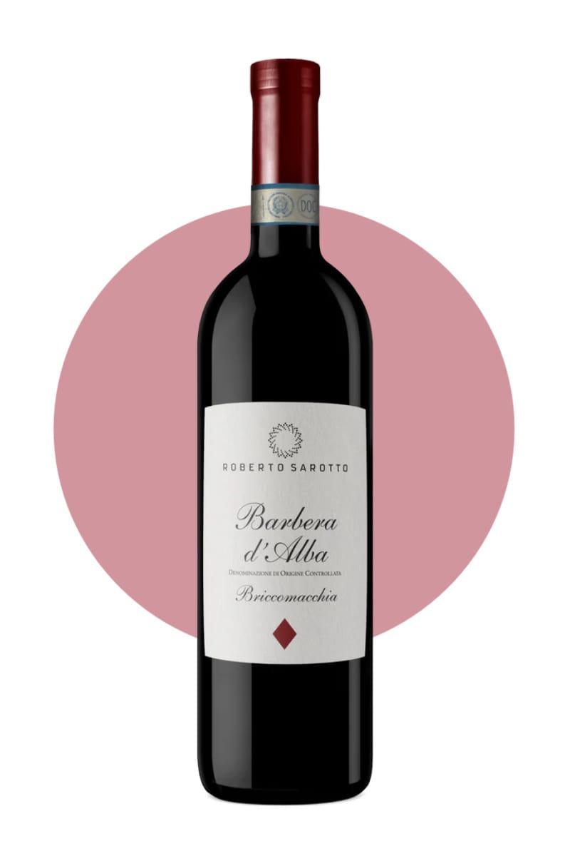 Roberto-Sarotto-Barbera-Alba-Briccomacchia-Rotwein-Piemont-Flasche