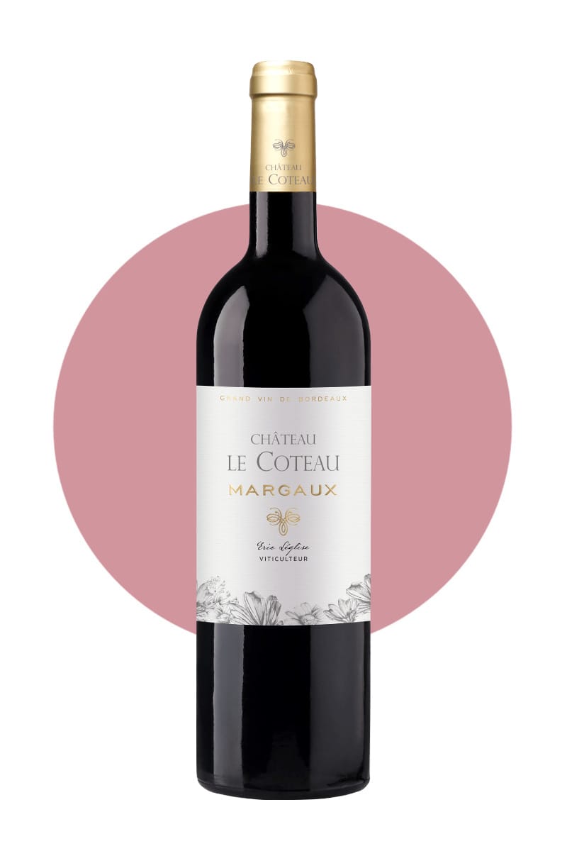 Chateau-Le-Coteau-Margaux-2020-Rotwein-Bordeaux-Frankreich-Flasche