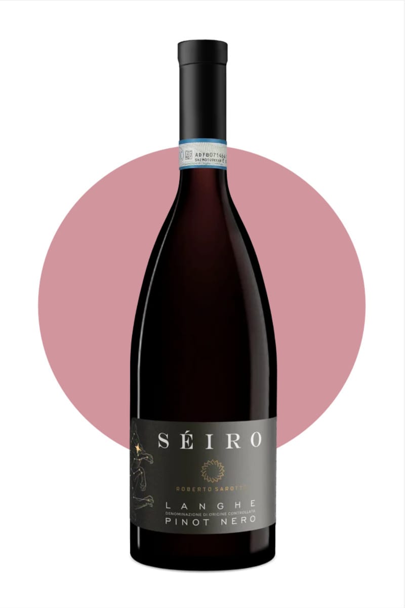 Roberto-Sarotto-Seiro-Langhe-Pinot-Nero-DOC-Rotwein-Piemont-Flasche