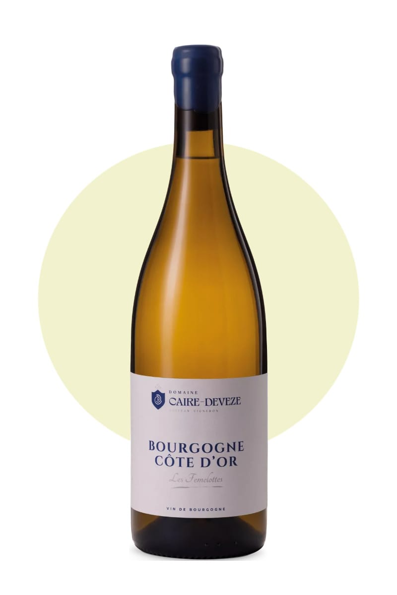 Domaine-Caire-Deveze-Bourgogne-Cote-d-Or-Les-Femelottes-2023-Chardonnay-Frankreich-Flasche