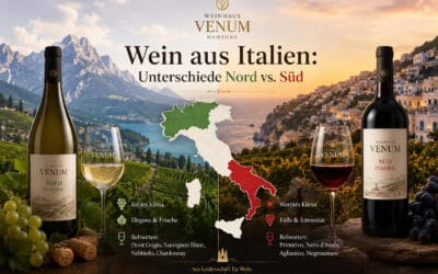 Wein aus Italien: Unterschiede Nord vs. Süd