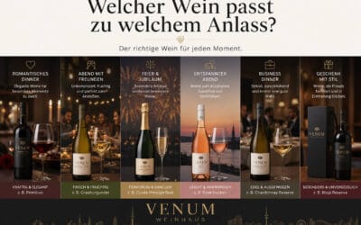 Welcher Wein passt zu welchem Anlass?