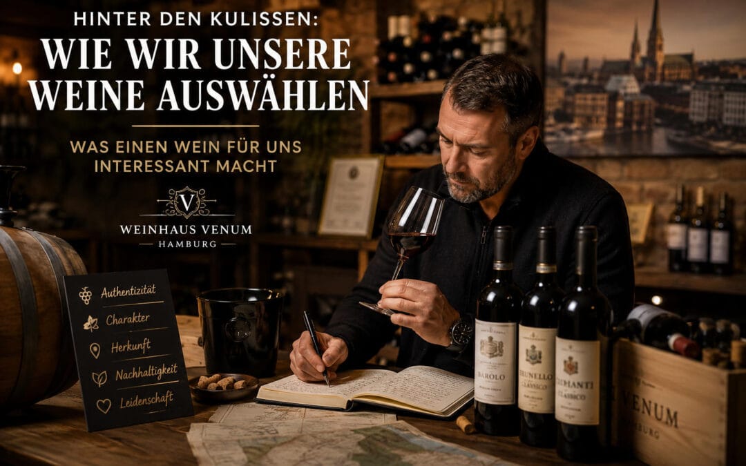 Hinter den Kulissen: Wie wir unsere Weine auswählen – Was einen Wein für uns interessant macht