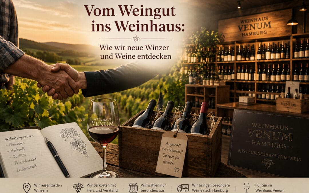 Vom Weingut ins Weinhaus: Wie wir neue Winzer und Weine entdecken