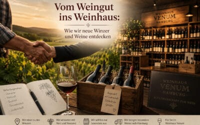 Vom Weingut ins Weinhaus: Wie wir neue Winzer und Weine entdecken